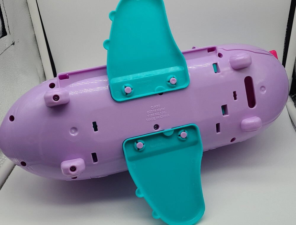 Polly Pocket Jumbo Jet Airplane Playset Mattel 2007 SUV Car Dolls Clothes Lot - Picture 16 of 16